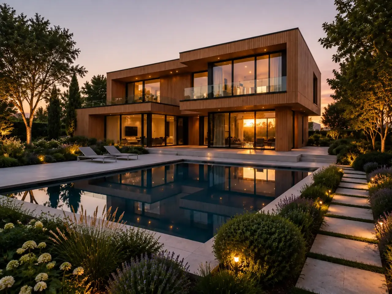 Landscaped